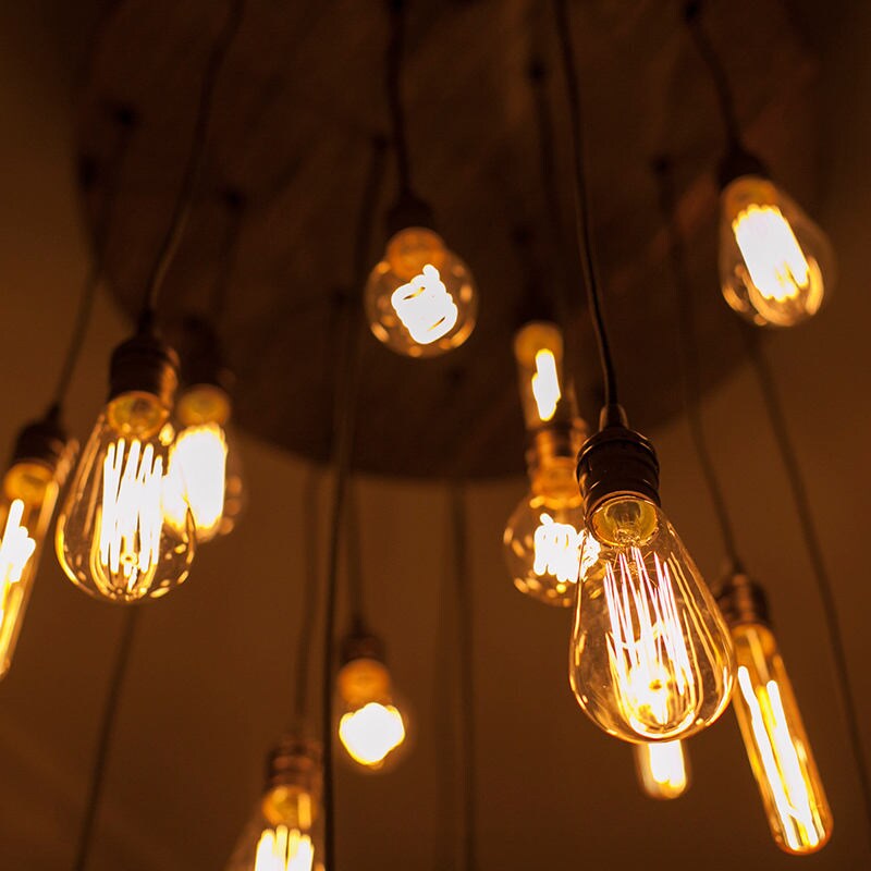 Edison E27 Eichhörnchen Käfig Glühbirne Edison Glühbirne-110V | Etsy