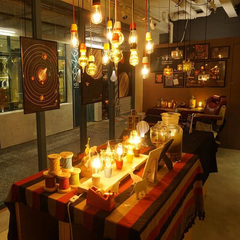 E27 LED Edison Filament Light Bulb 110v-220v  Edison Squirrel image 4