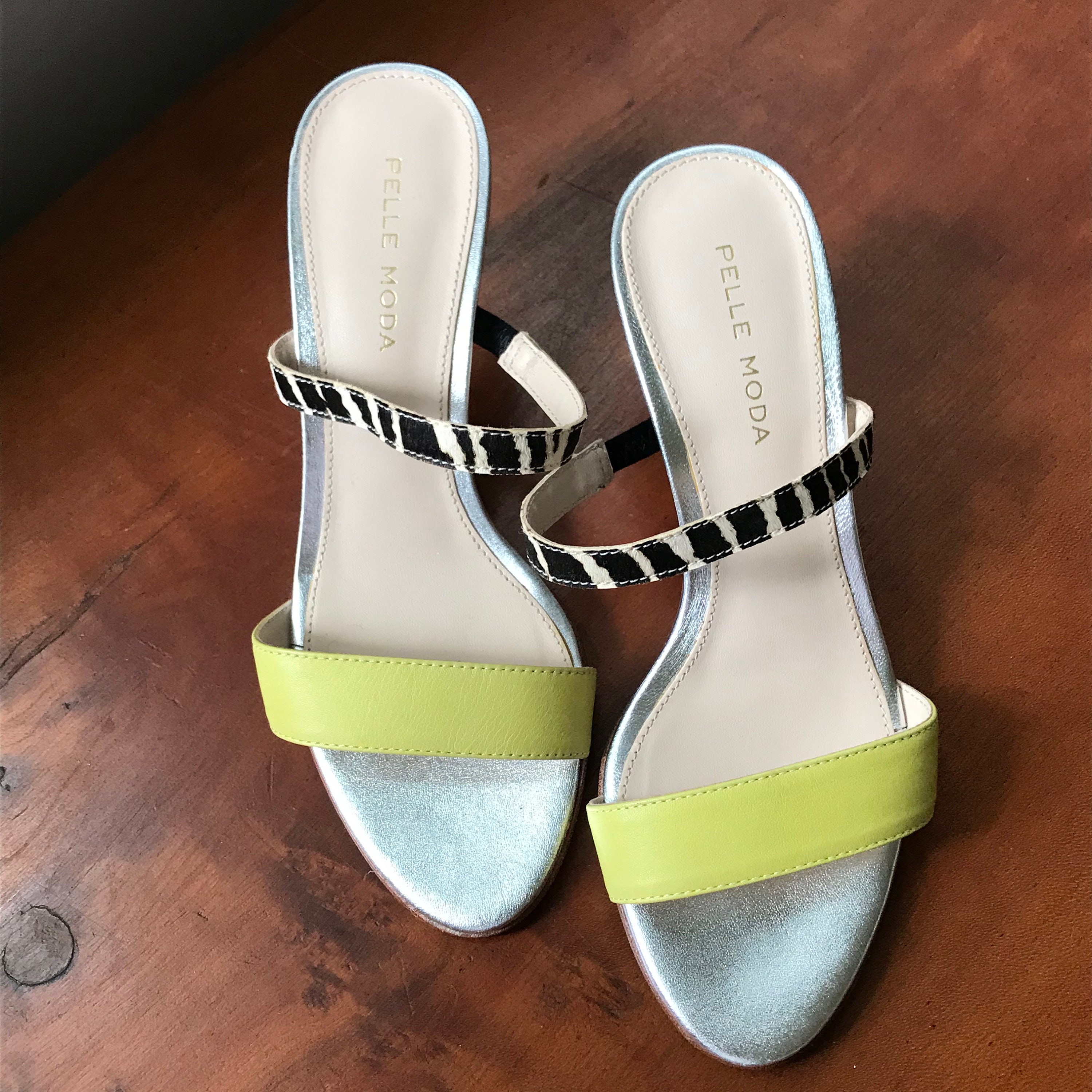 Pelle moda hotsell silver sandals