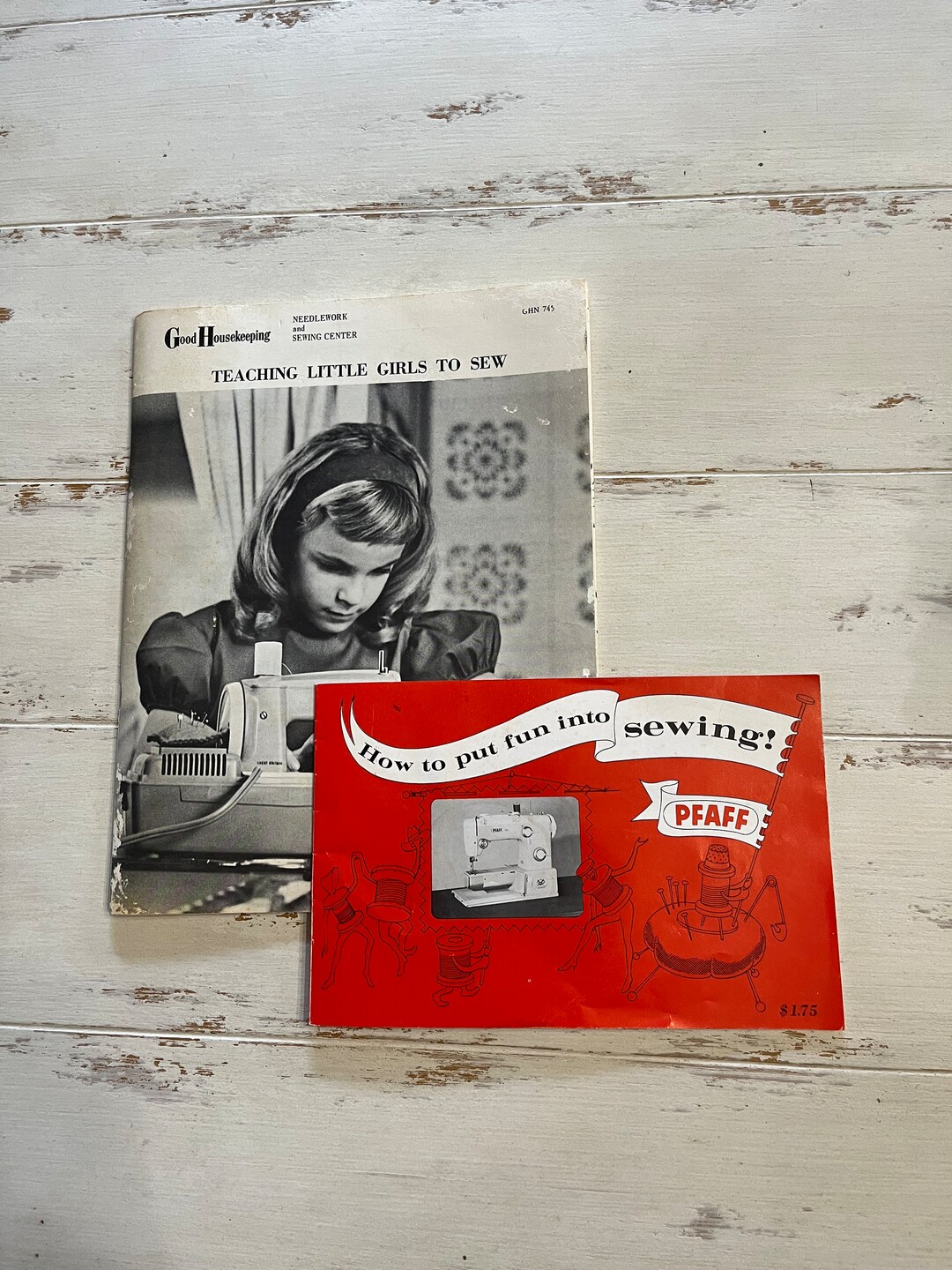 Good Housekeeping Teaching Little Girls to Sew 1962 and How to Put Fun