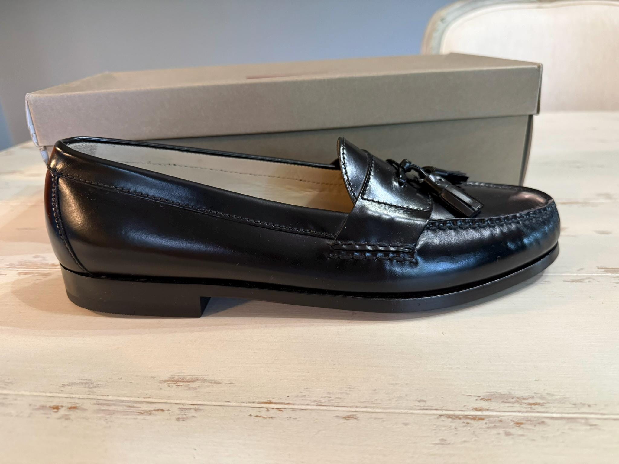 Vintage Tassel Loafers - Etsy