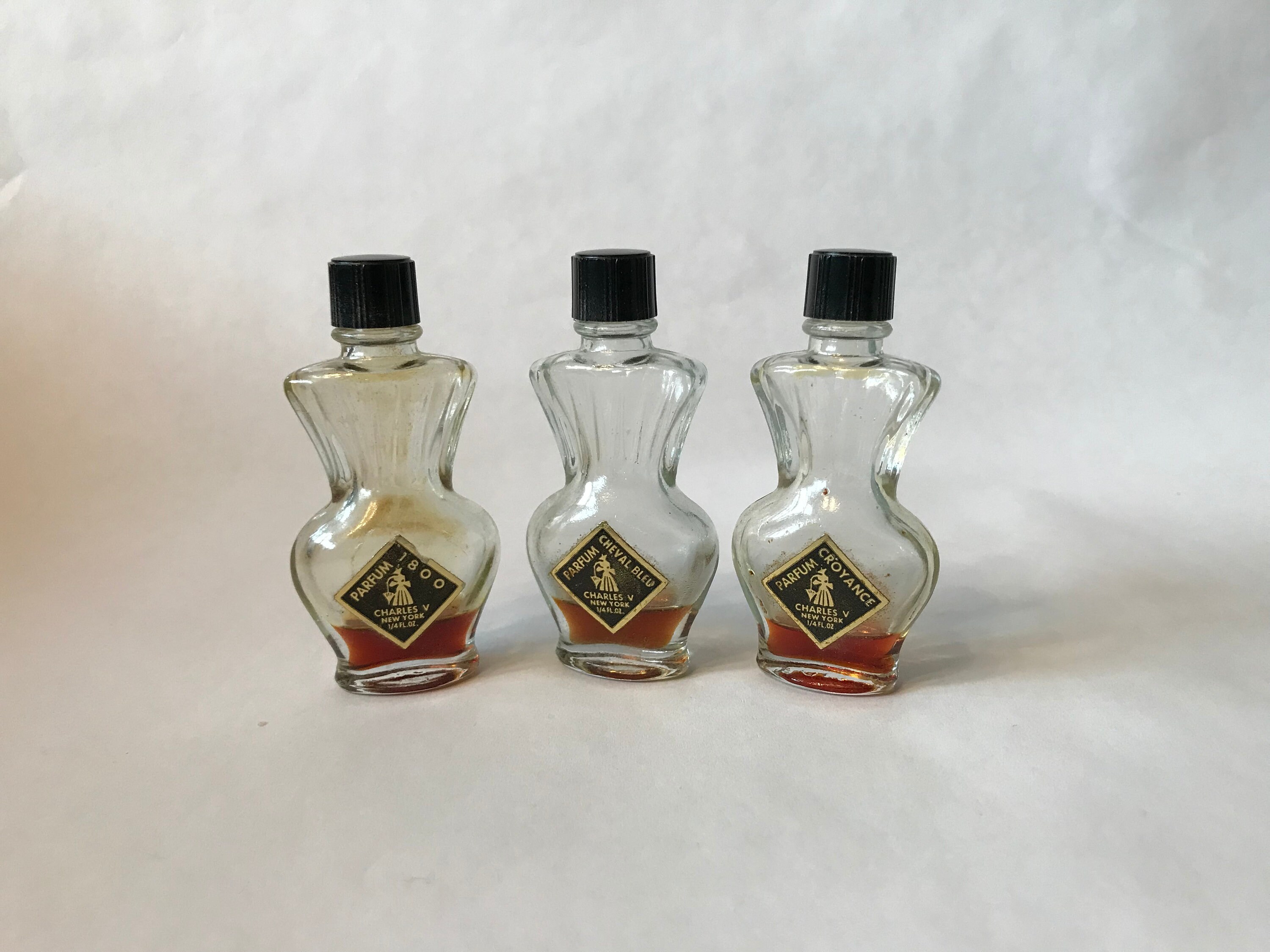 3 Mini Charles V Perfumes, Parfum Croyance, Parfum Cheval