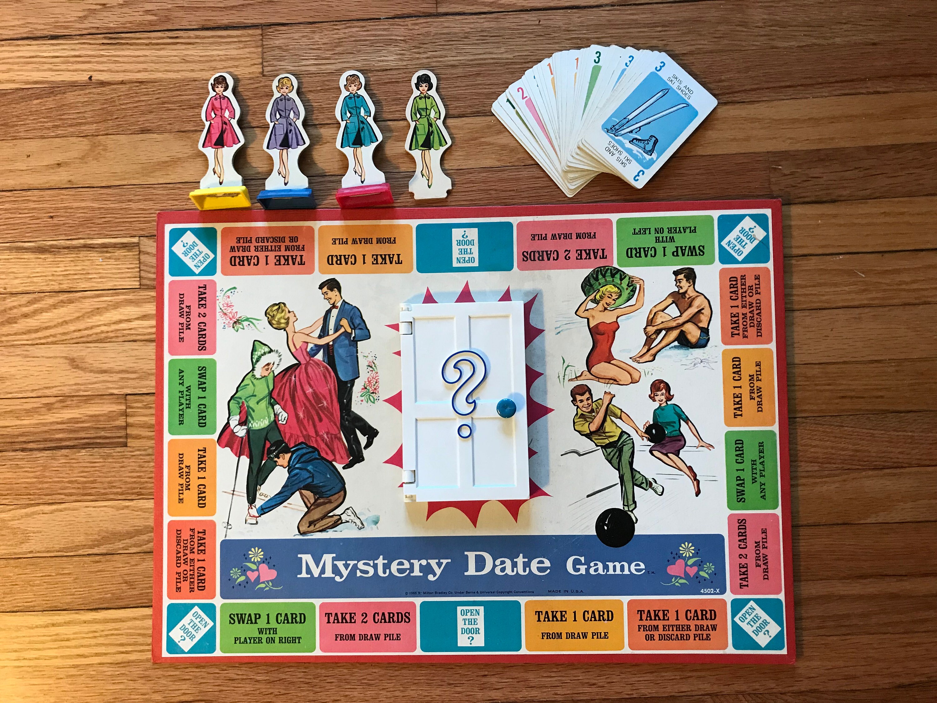 1965年製ニューデートゲームMystery Date Game タカラ未使用 1965年製ニューデートゲームMystery Date Game タカラ未使用