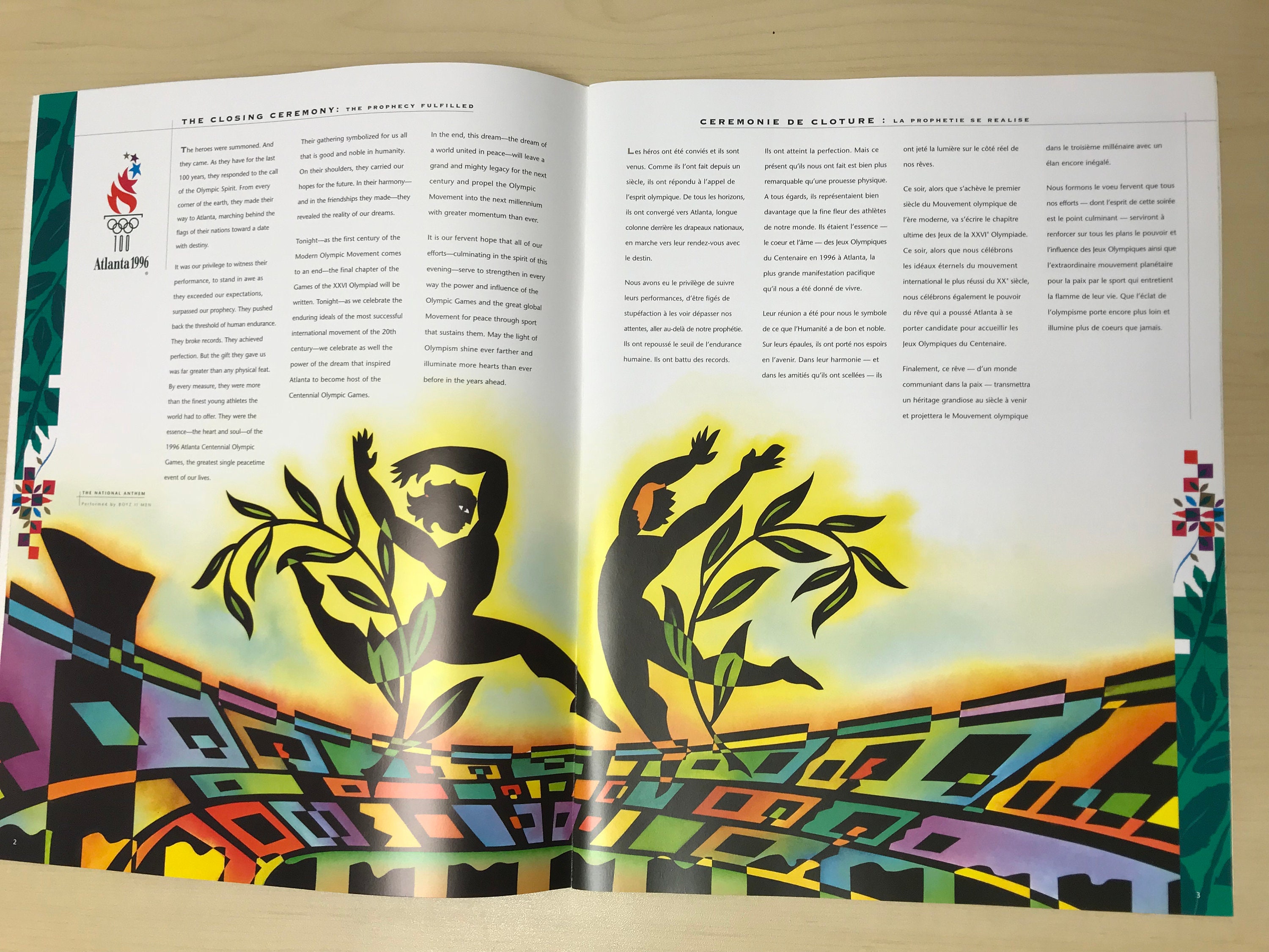 1996年アトランタオリンピック閉会式プログラム、第26回