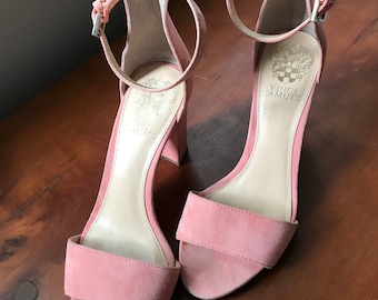 dusty rose colored heels