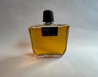 Vintage TABU Dana Paris Perfume: 2 FL. Oz. Glass Sample Bottle - Etsy