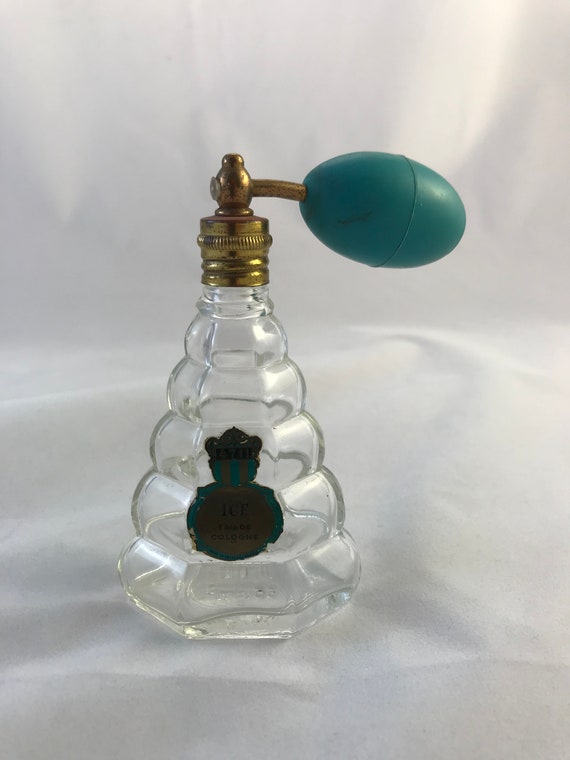 4711 Ice Eau de Cologne Bottle with Antique 4711 Eau de Cologne Atomizer