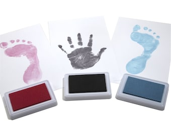 Baby Safe Hand & Footprint Ink Pad – Reusable Keepsake