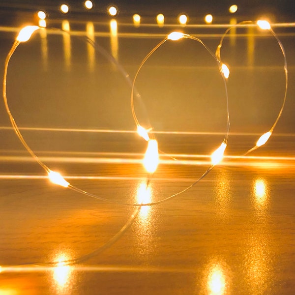 Submersible Waterproof String Fairy Lights, 20 LED per String. Wedding, Event, Vase, Christmas Tree Lights.