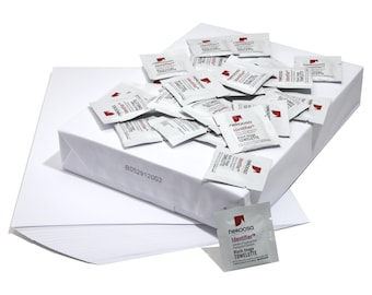 Wholesale Sets of Nekoosa Inkless Hand & Foot Print Kit: Non-Toxic Wipes, Coated Paper