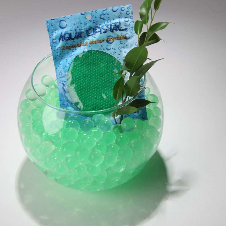 120g of Aqua Crystal Expanding Water Storing Crystals Gel Etsy UK