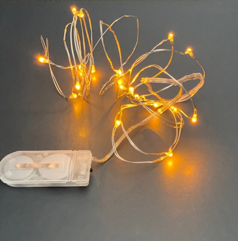 Submersible Waterproof String Fairy Lights 20 LED per String. Etsy