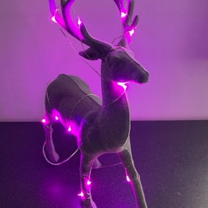 Submersible Waterproof String Fairy Lights, 20 LED per String. Wedding, Event, Vase, Christmas Tree Lights. Pink