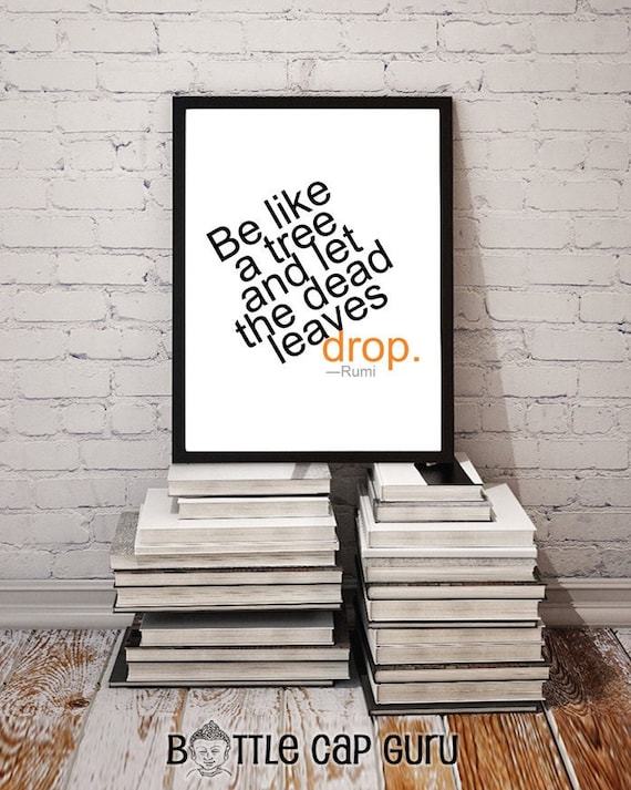 Rumi Quote Print, Inspirational Wall Decor (Digital Download)