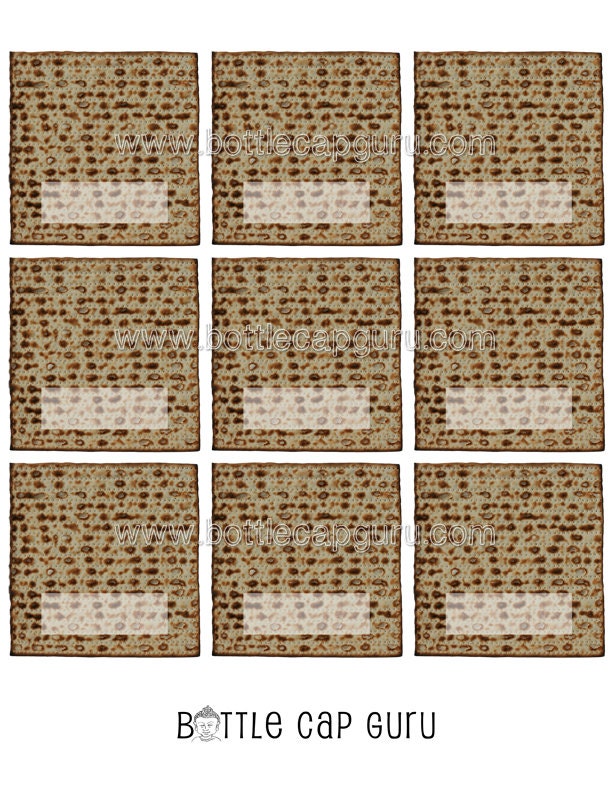 Printable Passover Place Cards / Matza Tent Cards /funny Blank Name ...