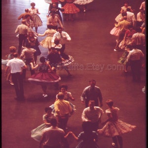 1973 Square Dancing Festival * Vintage Photography of Couples Dancing * Printable Ephemera, Wall Decor * Download Instantly, Print and Hang!
