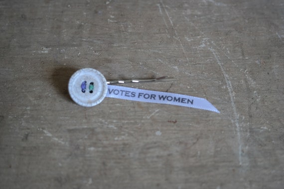 Sample Sale One Off Handmade Suffragette Votes For Women Or Etsy