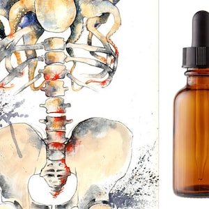 Flesh & Bone Tincture Herbal / Botanical Concentrate First Aid Extract 1 oz Certified Organic Vegan Kosher Gluten-Free Soy-Free Non-GMO
