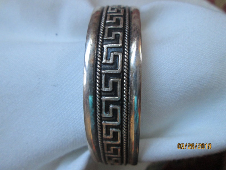 Vintage wide Cuff Bracelet
