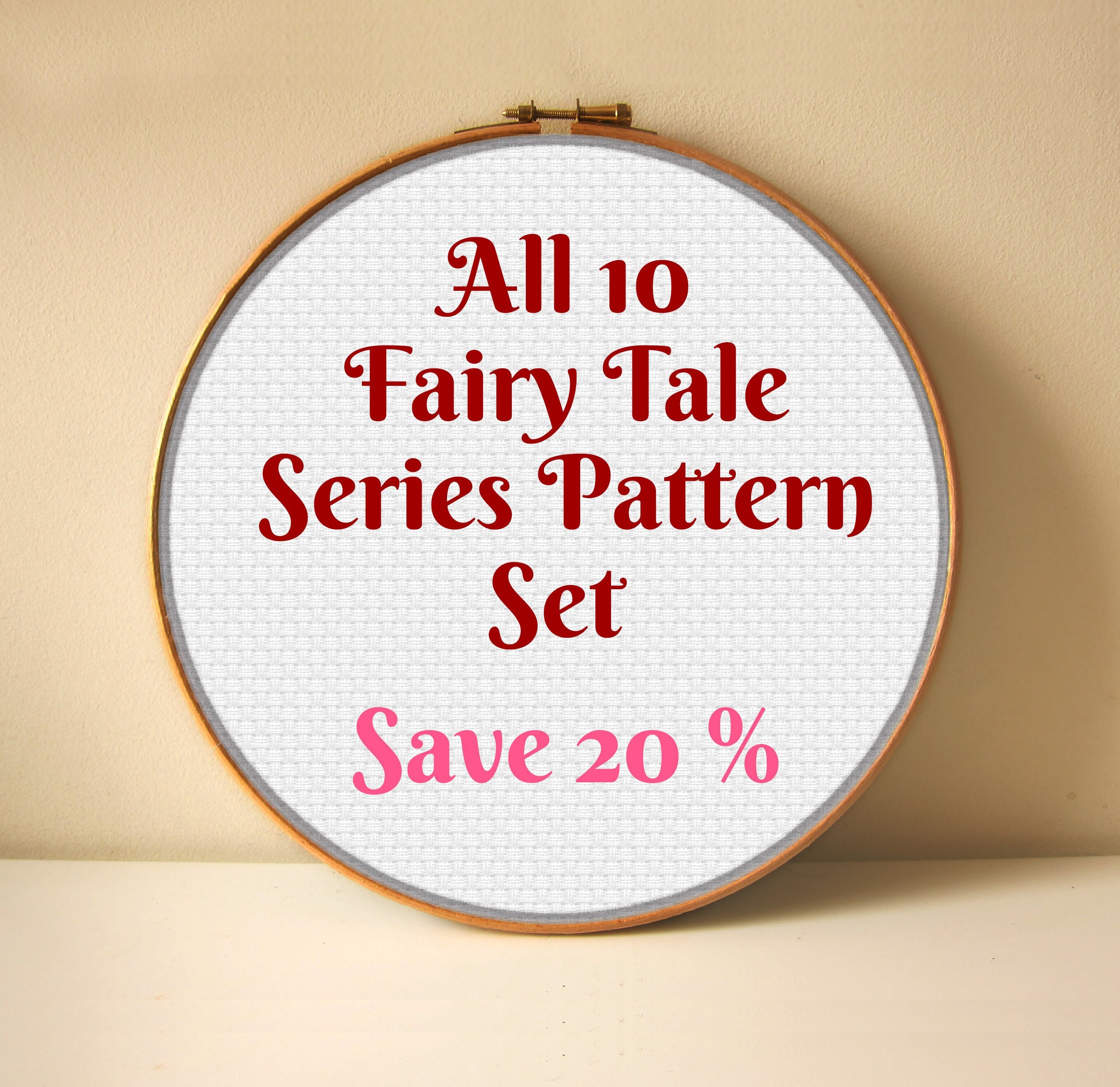 All 10 Fairy Tales Series Pattern Set