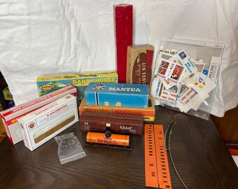 Vintage Train Bundle, Train LOT, Old Trains, N Scale Train, Toy Trains, HO Trains Railway Layout, Train Hobbyist, Freight Car, Boxcar Train