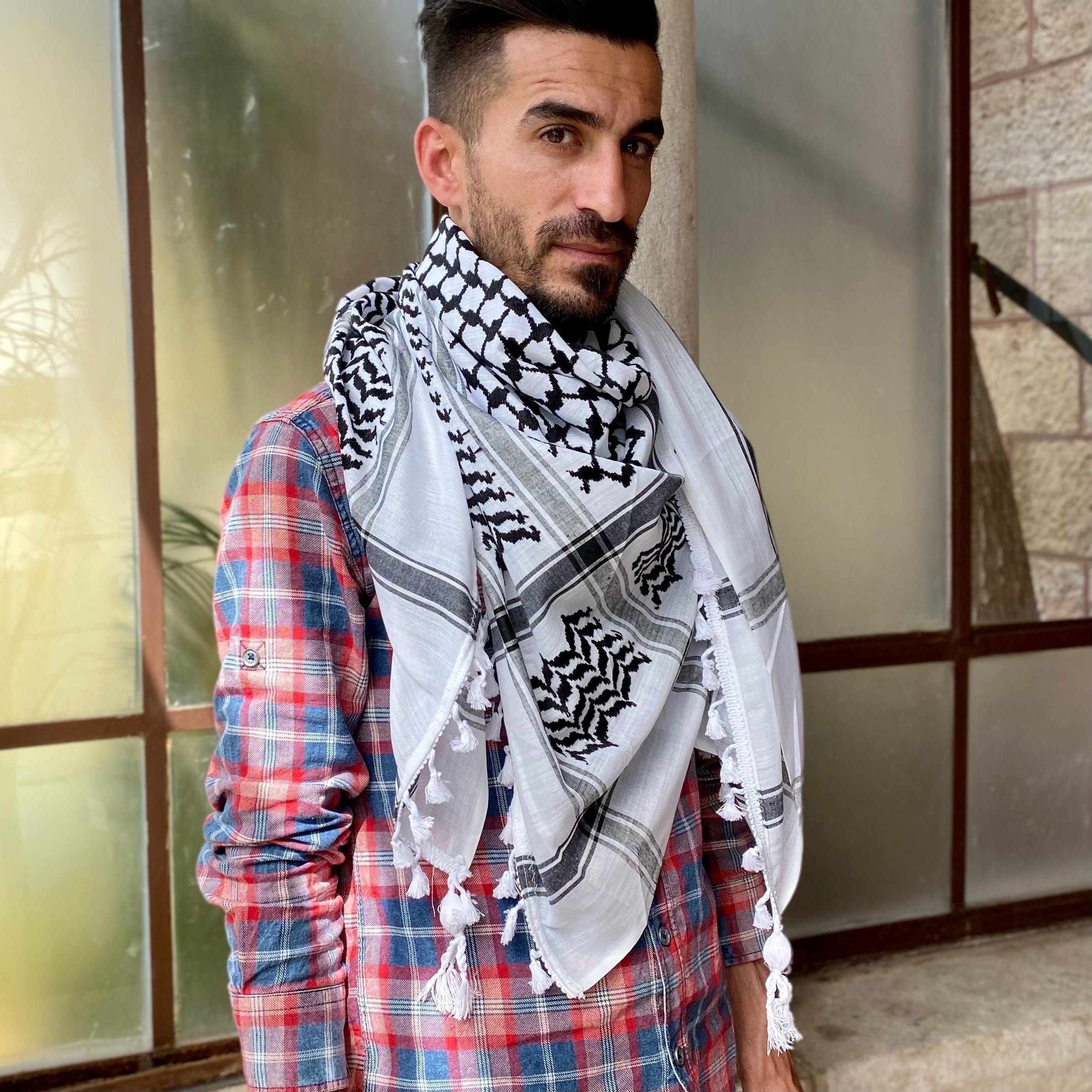 Traditional Keffiyeh Made in Arafat Style