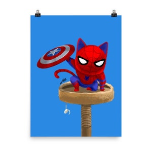 スーパーヒーロー猫シリーズ - SpiderMeow 内戦
