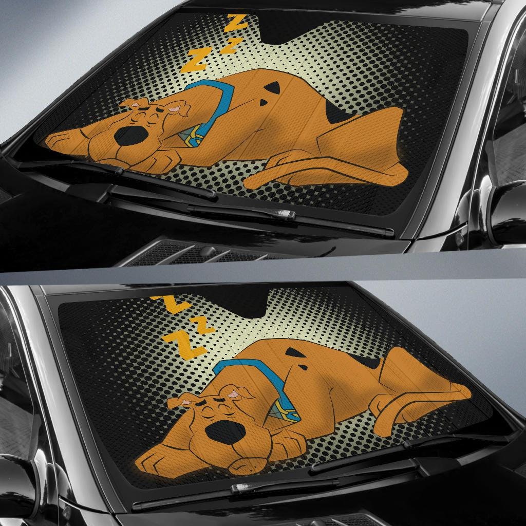 Discover Scooby Doo Car Auto Sun Shade, Scooby Doo and Friends Car Windshield Sunshade, Auto Decoration, Car Sun Shades