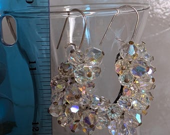 Converted Crystal Clip-on Earrings