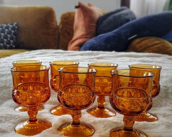 Kings Crown Stemmed Cocktail Glasses