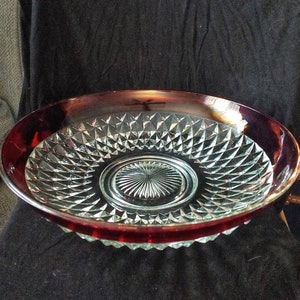 Diamond Point Salad Bowl