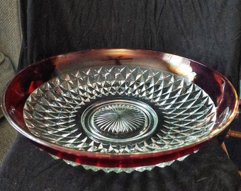 Diamond Point Salad Bowl