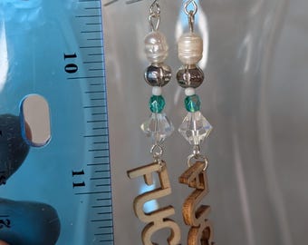 Vintage Crystal and Freshwater Pearl Swears
