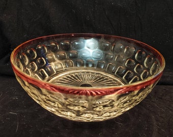 Depression Glass Serving Bowl