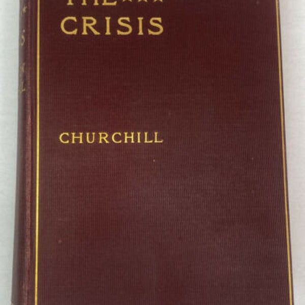 1908 CRISIS pre war book British Winston Churchill MACMILLAN