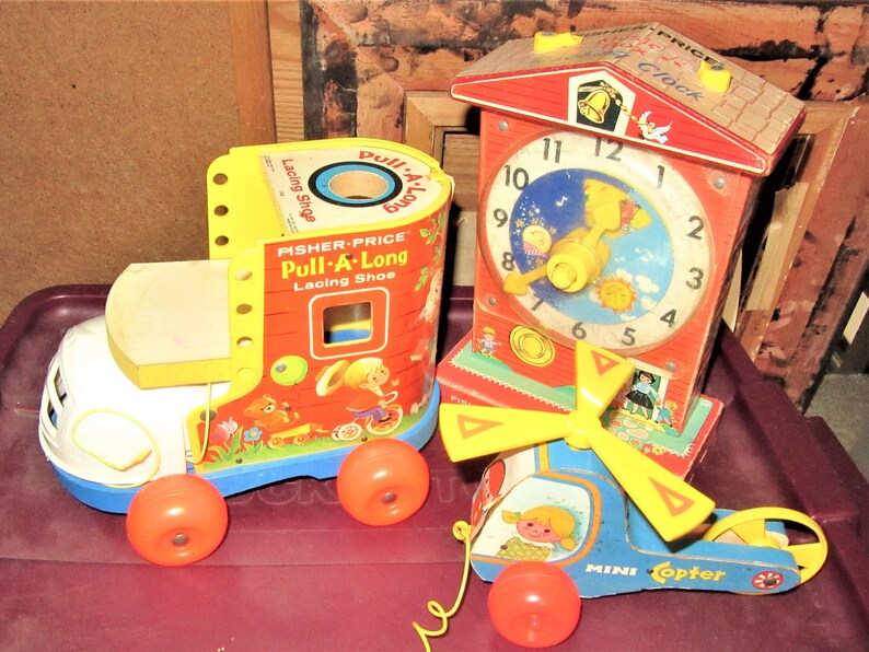 fisher price wooden toys