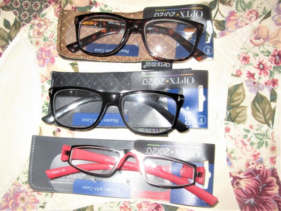 plus 1 reading glasses