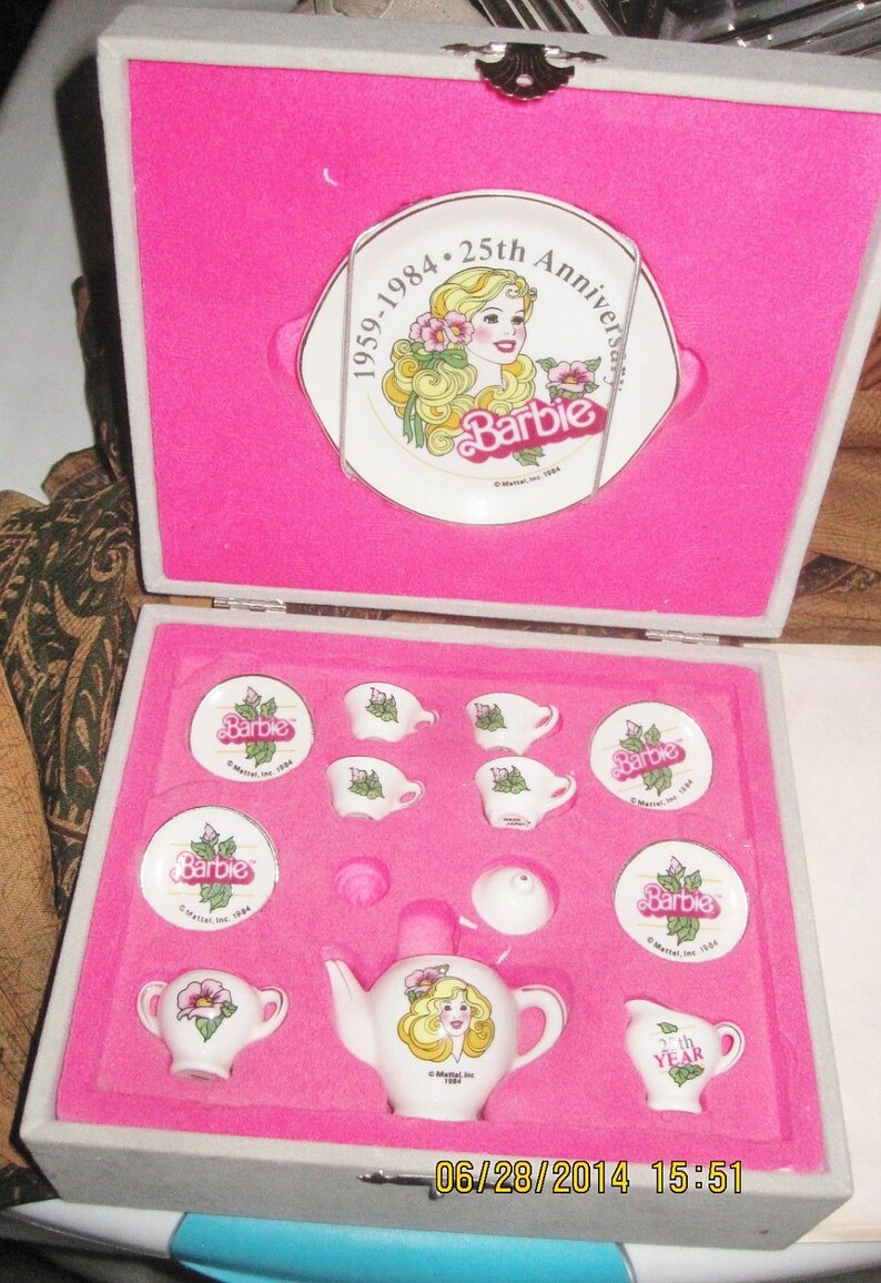 barbie doll dishes