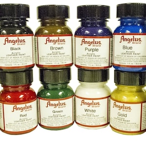 Angelus Acrylic Leather Paint Starter Kits