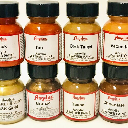 Angelus Acrylic Leather Paint Starter Kits Etsy