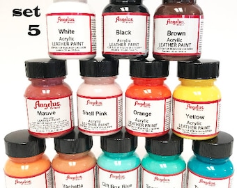 Angelus Acrylic Leather Paint Starter Kits 