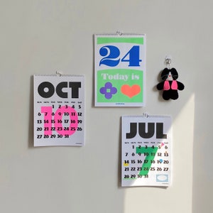 2024 Risograph Wall Calendar(A3)