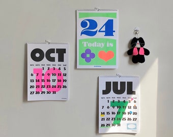 2024 Risograph Wall Calendar(A3)