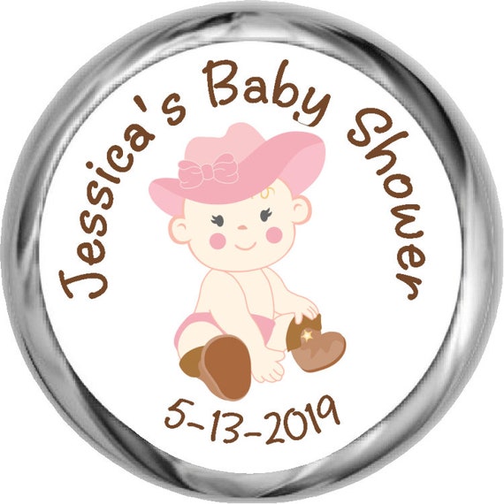 Cute Cowboy Baby Shower Stickers Little Cowgirl Sticker Etsy
