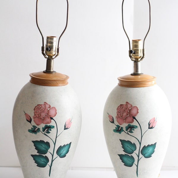 Vintage Table Lamp - Etsy