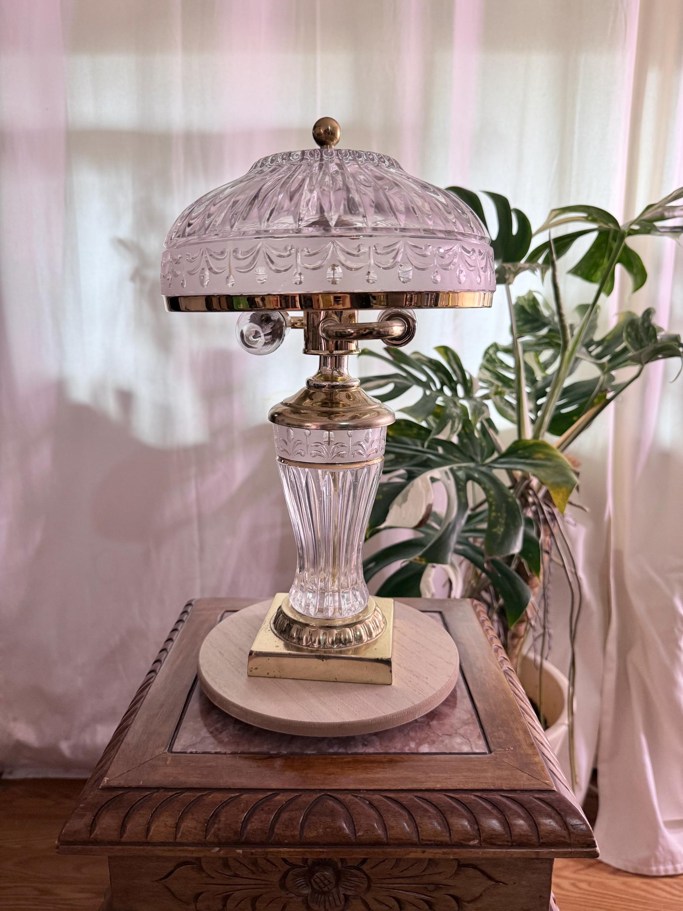 Waterford crystal lamp - Etsy 日本