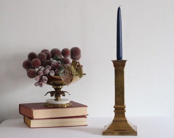 Vintage Brass Candle Holder / Candlestick Holder / Vintage Hone Decoration