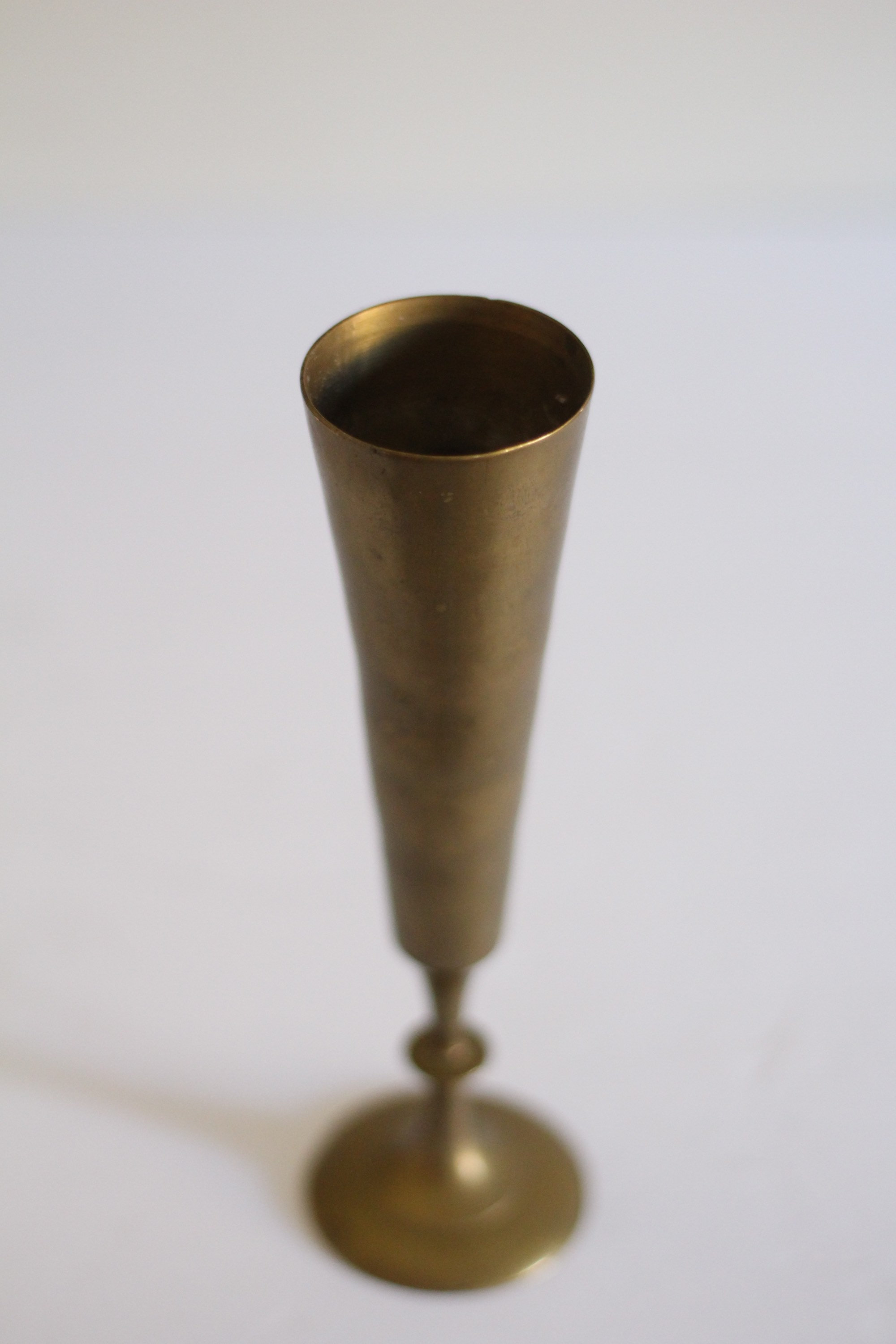 Vintage Brass Goblet Candle Holder / Brass Wine Glass / Etsy