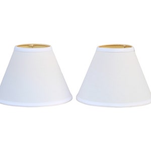 A Pair Of Small Connection Cooper Lamp Shades / Lighting / Vintage Home Decoration