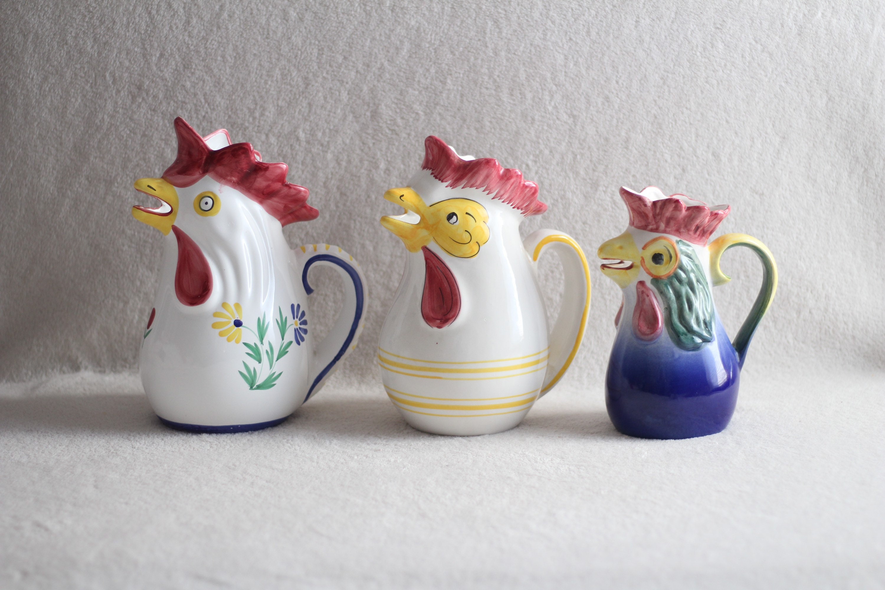 イタリア製 手作り アラバスター 鳥 置物 ROSSI VOLTERRA Rooster vase italy - Etsy 日本
